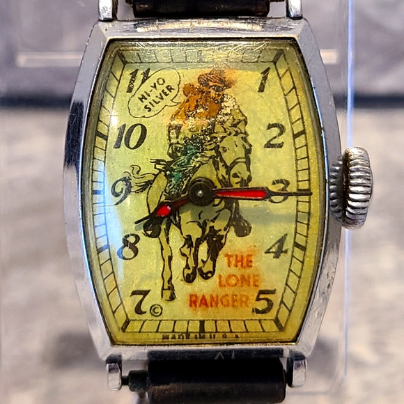 New Haven Accessories Lone Ranger Hi Yo Silver 939 New Haven Watch